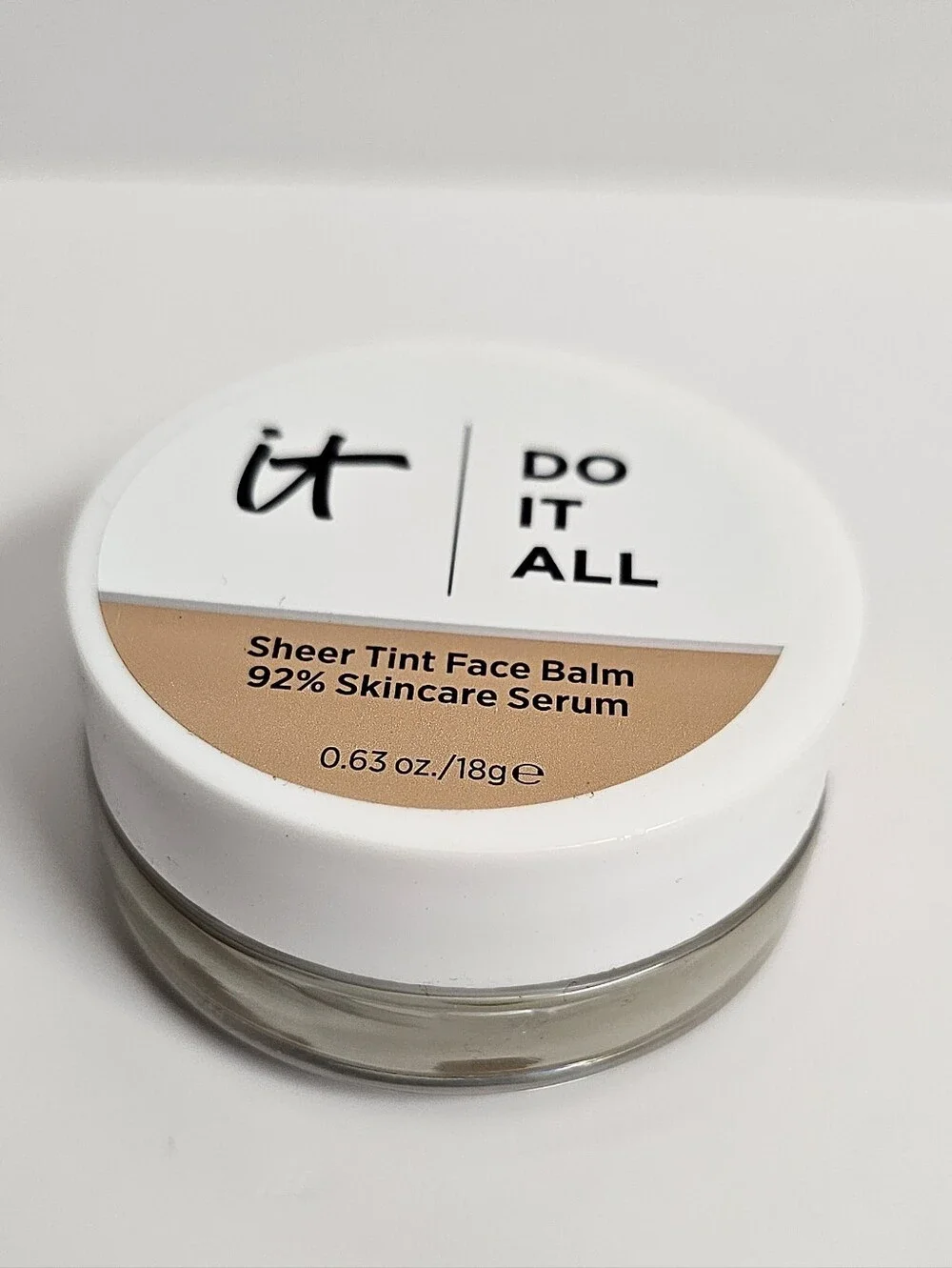IT Cosmetics Do It All Sheer Tint Face Balm 225 Light Medium Warm tinted NEW
